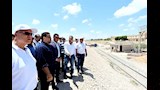 وزير الإسكان يتفقد مشروع مرافق الأراضي الصناعية ببرج العرب الجديدة (6)