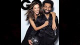 محمد صلاح من غلاف مجلة GQ برفقة عارضة الأزياء أليساندرا أمبروسيو (2)
