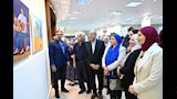 افتتاح فاعليات الملتقى الأول للفنون التشكيلية بقصر الإبداع (3)