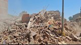 انهيار عقار أبو شيل بأسيوط (11)