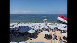 زحام على شواطئ الإسكندرية (7)