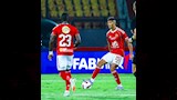خلال مباراة الأهلي وبيراميدز 