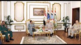وزير الدفاع المصري يلتقي نظيرته التنزانية 