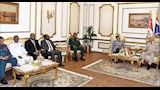 وزير الدفاع المصري يلتقي نظيرته التنزانية (10)
