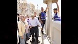 محافظ الإسكندرية يتفقد كوبري محمد نجيب (6)