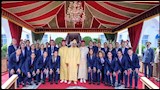 تكريم لاعبات منتخب المغرب من ملك البلاد (1)