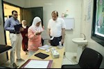 تفقد وحدتي "55" والمنيرة بالخارجة لضمان جودة الخدمات الصحية