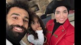 محمد صلاح وزوجته ماجي صادق                        