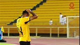 خلال مباراة القادسية والنصر 