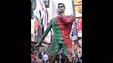 تمثال رونالدو في نيويورك 