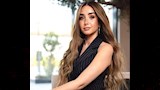 أناقـة ناعمة.. هنا الزاهد تتألق بسوت أبيض وكعب أسود- سر اللوك
