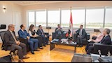 "الخطيب" يستقبل المكلّف بالتجارة الخارجية المغربي لبحث التعاون المشترك 
