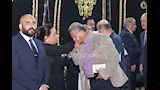 عزاء أرملة الموسيقار سيد مكاوي