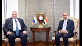 وزير الخارجية يلتقي نائب وزير الخارجية الروسي