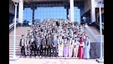 في حفل التخرج.. رئيس جامعة سوهاج يعلن تعيين 16 معيدًا بكلية التمريض (صور)