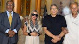 بالصور- محمود سعد يكشف عن زيارته ضريح عمر المختار في بنغازي