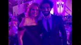 محمد صلاح مع يسرا