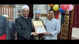 مديرية أوقاف سوهاج تكرم الزميل عمار عبدالواحد في احتفال المولد النبوي (6)