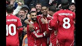 3 صور وفيديو يرصدان احتفال محمد صلاح وجرافينبيرش بهدف ليفربول الأول