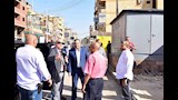 محافظ الأقصر يتفقد أعمال الرصف والتجميل (1)