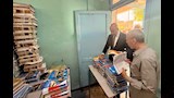 وزير التعليم يتفقد مخازن الكتب بعين شمس