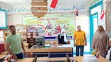 وكيل تعليم أسيوط خلال الزيارة