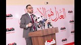الدكتور أحمد فؤاد خلال كلمته بالمؤتمر الصحفي (11)