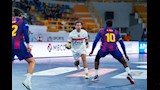 الزمالك يخسر من برشلونة