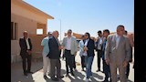 نائب محافظ الوادي الجديد يرافقها نائب كفر الشيخ يتفقدان موقع قرية أبو طرطور (1)