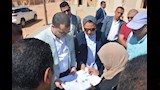 نائب محافظ الوادي الجديد يرافقها نائب كفر الشيخ يتفقدان موقع قرية أبو طرطور (2)