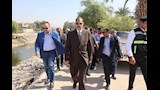 محافظ سوهاج يتفقد مخرات السيول (10)