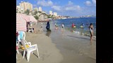إقبال متوسط على شواطئ الإسكندرية 