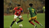 محمد صلاح خلال مباراة مصر وإثيوبيا  
