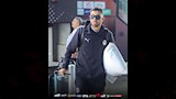 وزير الرياضة مع لاعبي منتخب مصر 