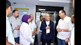 محافظ الأقصر ورئيس الرعاية الصحية يتفقدان مستشفى الكرنك الدولي (10)