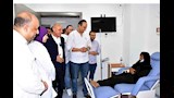 محافظ الأقصر ورئيس الرعاية الصحية يتفقدان مستشفى الكرنك الدولي (11)