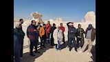 وفود برنامج اعرف بلدك تزور محمية الصحراء البيضاء بالفرافرة 