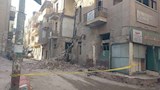 انهيار مبنى قديم في بنها (3)