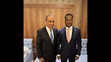 وزير الخارجية  يلتقي بنظيره الصومالي