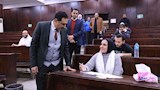 نائبا رئيس جامعة القاهرة يتفقدا امتحانات الفصل الأول (4)