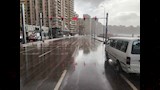 أمطار غزيرة في الإسكندرية 