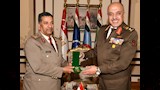 وزير الدفاع يلتقى وفد من الاتحاد العربي للرياضة العسكرية (5)