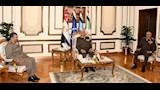 وزير الدفاع يلتقى وفد من الاتحاد العربي للرياضة العسكرية (3)