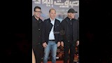 رامي امام واشرف عبدالباقي في عرض فيلم ده صوت ايه ده