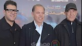رامي إمام يدعم أصدقائه في العرض الخاص لفيلم "ده صوت ايه ده"