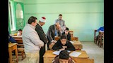 محافظ كفر الشيخ يتفقد الامتحانات