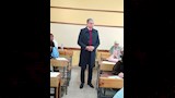 مدير تعليم الجيزة يتفقد مدرسة شيراتون الثانوية بالدقي