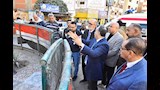 محافظ أسيوط يتفقد تطوير ميدان القرآن الكريم بمنطقة سيد  (7)
