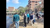 لجنة هندسية تبدأ فحص ظاهرة المياه الجوفية بمقابر المريج في القليوبية (3)