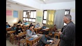 محافظ أسوان فى لجان امتحانات الشهادة الاعدادية
